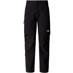 North Face Womens Exploration Conv Straight Pant - Black - Softshell North Face Womens Exploration Conv Straight Pant - Black - Softshell