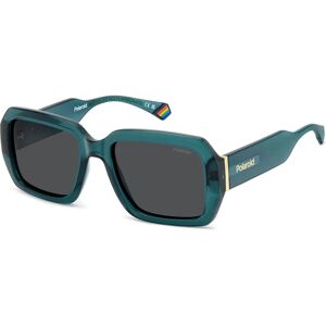 Polaroid ZI9/M9 Green Transparent Sunglasses - Sunglasses Polaroid ZI9/M9 Green Transparent Sunglasses - Sunglasses