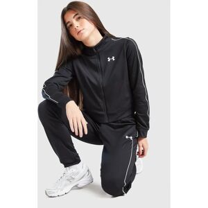 Under Armour Girls Icon Knit Crop Tracksuit - Black & White Under Armour Girls Icon Knit Crop Tracksuit - Black & White