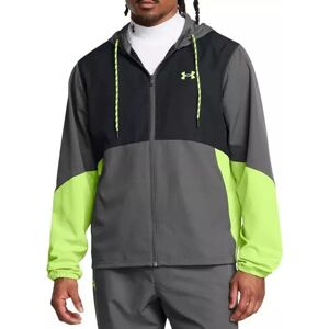 UNDER ARMOUR Herren Fitnessjacke UA Legacy Windbreaker grau Größe: XXL - Fitness Jacket UNDER ARMOUR Herren Fitnessjacke UA Legacy Windbreaker grau Größe: XXL - Fitness Jacket