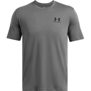 Under Armour Herren Graues Baumwoll Sportstyle T-Shirt - Multisport Under Armour Herren Graues Baumwoll Sportstyle T-Shirt - Multisport