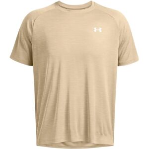 Under Armour Beige Tech T-Shirt - Normal pasform Under Armour Beige Tech T-Shirt - Normal pasform