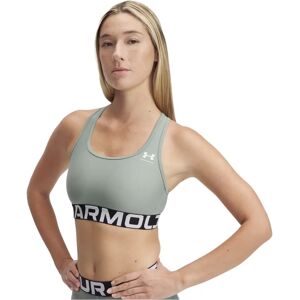 Under Armour - Sutien sport UA HG Authentics Mid Branded - Verde - Sutien sport Under Armour - Sutien sport UA HG Authentics Mid Branded - Verde - Sutien sport