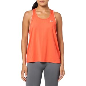Under Armour Tech Knockout Tank - Orange - Femmes - Publicité Under Armour Tech Knockout Tank - Orange - Femmes - Publicité