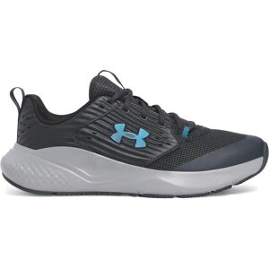 Under Armour Charged Commit TR 4 Dark Grey Leather Trainers - Training Shoes Under Armour Charged Commit TR 4 Dark Grey Leather Trainers - Training Shoes