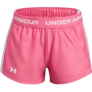 Under Armour Girls Tech Play Up Short - Pink - Youth Large Under Armour Girls Tech Play Up Short - Pink - Youth Large