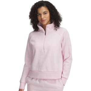 Under Armour Rival Fleece HZ Grey Sweatshirt - Women's Under Armour Rival Fleece HZ Grey Sweatshirt - Women's