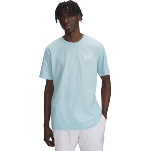 T-Shirt Under Armour Sportstyle Poitrine Gauche - Bleu Ciel - Décontracté - Publicité T-Shirt Under Armour Sportstyle Poitrine Gauche - Bleu Ciel - Décontracté - Publicité