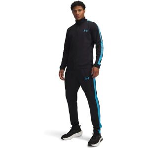 Under Armour Rival Knit Tracksuit - Black/Ether Blue - S Under Armour Rival Knit Tracksuit - Black/Ether Blue - S