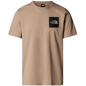 The North Face Mushroom Grey Short-sleeve Cotton T-shirt - T-shirt The North Face Mushroom Grey Short-sleeve Cotton T-shirt - T-shirt