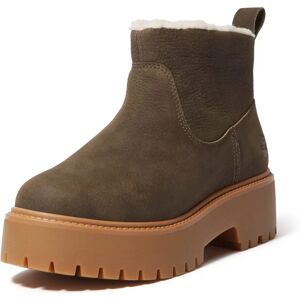 Timberland Women’s Green Leather Ankle Boots - Casual Timberland Women’s Green Leather Ankle Boots - Casual