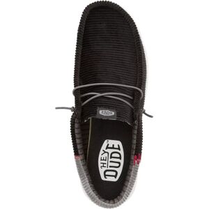 Hey Dude Wally Funk Corduroy Zwart EU 45 - Schoenen Hey Dude Wally Funk Corduroy Zwart EU 45 - Schoenen