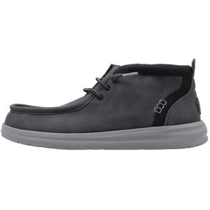 HeyDude Wally Mid Classic Gris - Baskets - Publicité HeyDude Wally Mid Classic Gris - Baskets - Publicité