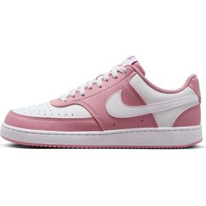 Nike Rose Court Vision Low Baskets - Chaussures Décontractées - Publicité Nike Rose Court Vision Low Baskets - Chaussures Décontractées - Publicité