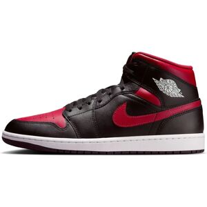 Air Jordan 1 Mid Noir/Rouge et Blanc - Baskets - Publicité Air Jordan 1 Mid Noir/Rouge et Blanc - Baskets - Publicité