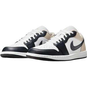 Jordan 1 Low Hvid - Læder, Nike Air, Lavtsiddende sneakers Jordan 1 Low Hvid - Læder, Nike Air, Lavtsiddende sneakers