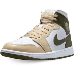 Jordan - Air Jordan 1 Mid - White - Shoes Jordan - Air Jordan 1 Mid - White - Shoes