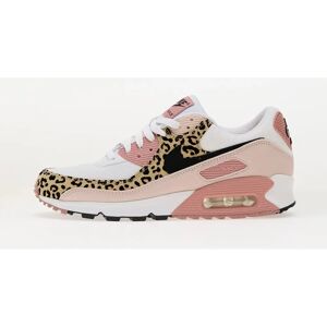 Nike Air Max 90 White/Black-Silt Red-Rust Pink Sneakers - Sneakers Nike Air Max 90 White/Black-Silt Red-Rust Pink Sneakers - Sneakers