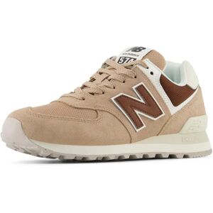 New Balance WL574V2 Sneakers - Cuir, Taupe, Casual - Publicité New Balance WL574V2 Sneakers - Cuir, Taupe, Casual - Publicité