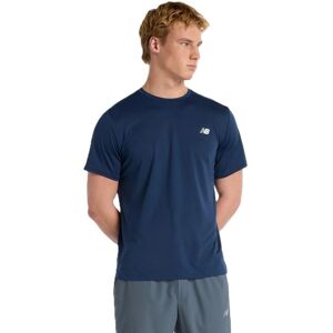 New Balance - Sport T-shirt Kortärmad - Blå - T-shirt New Balance - Sport T-shirt Kortärmad - Blå - T-shirt