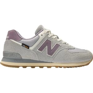 New Balance 574 Suede Trainers - Rain Cloud/Grey - Shoes New Balance 574 Suede Trainers - Rain Cloud/Grey - Shoes