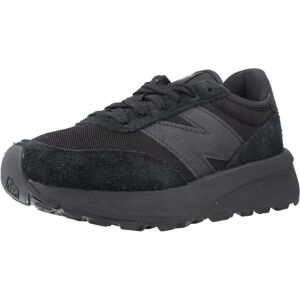 New Balance 370 Suede Trainers - Black/Black - Trainers New Balance 370 Suede Trainers - Black/Black - Trainers