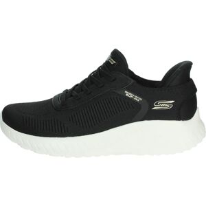Skechers BOBS SPORT SQUAD Schwarz - Legere Vegane Sneaker Skechers BOBS SPORT SQUAD Schwarz - Legere Vegane Sneaker