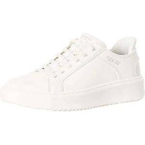Skechers Court Break White Slip-On Sneakers - Sneakers Skechers Court Break White Slip-On Sneakers - Sneakers