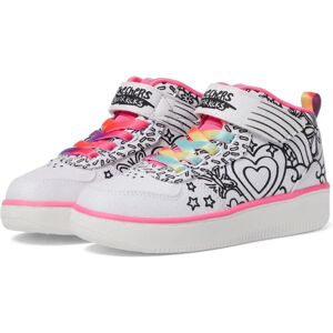 Skechers White Sport Court 92 Sneakers - for Girl - Lightweight Design Skechers White Sport Court 92 Sneakers - for Girl - Lightweight Design