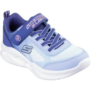 Barn Skechers S-Lights Sola Glow Ombre Deluxe Navy Light Blue Trainers Barn Skechers S-Lights Sola Glow Ombre Deluxe Navy Light Blue Trainers