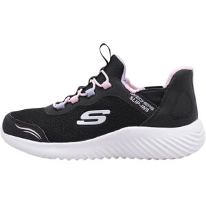 Skechers BOUNDER - Simple Cute Girls Trainers - Black - Trainers Skechers BOUNDER - Simple Cute Girls Trainers - Black - Trainers