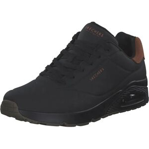 Skechers Heren Uno Suited On Air Memory Foam Trainers - Zwart - Maat: 47,5 Skechers Heren Uno Suited On Air Memory Foam Trainers - Zwart - Maat: 47,5
