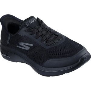Skechers Noir Support Arc Slip-Ons - Chaussures pour marcher - Publicité Skechers Noir Support Arc Slip-Ons - Chaussures pour marcher - Publicité