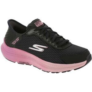 Skechers Black/Lavender Slip Ins Go Run Consistent 2.0 Shoes Skechers Black/Lavender Slip Ins Go Run Consistent 2.0 Shoes