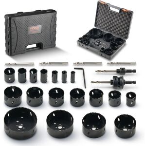 Vevor Hole Saw Kit - 18 Pieces - Durable & Universal Vevor Hole Saw Kit - 18 Pieces - Durable & Universal