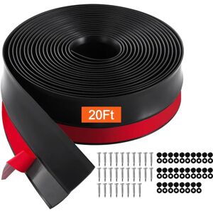 Vevor Garage Door Seal Top and Sides - Weatherproofing Garage Door - Black Vevor Garage Door Seal Top and Sides - Weatherproofing Garage Door - Black