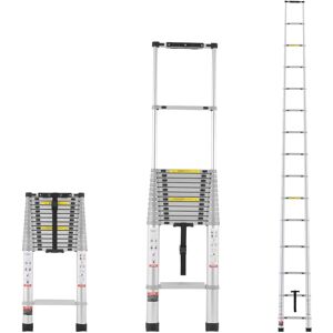 Vevor Aluminum Telescoping Ladder - 20.3FT, Lightweight, 419 lbs Vevor Aluminum Telescoping Ladder - 20.3FT, Lightweight, 419 lbs
