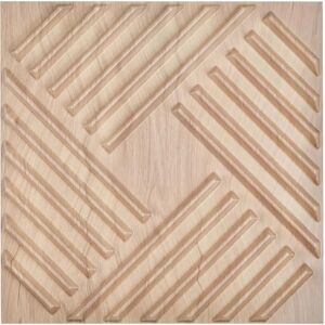 Vevor 3D Wall Panels - Light Wood - 12-Pack 19.7x19.7'' - 32 Sq.Ft Coverage Vevor 3D Wall Panels - Light Wood - 12-Pack 19.7x19.7'' - 32 Sq.Ft Coverage