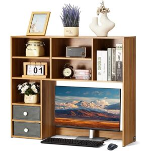 Vevor Desktop Bookshelf - 3-Tier Wooden Organizer for Office & Home Vevor Desktop Bookshelf - 3-Tier Wooden Organizer for Office & Home