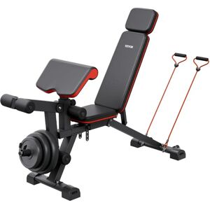 Succebuy Weight Bench - Adjustable 800lbs Full Body Workout - Flat with Leg Extension Succebuy Weight Bench - Adjustable 800lbs Full Body Workout - Flat with Leg Extension