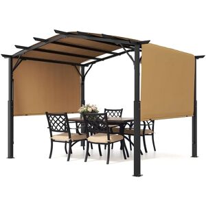 Vevor Pergola Arch Retractable Outdoor 3048x3048 Mm Metal Roof With Awning - Pergola Vevor Pergola Arch Retractable Outdoor 3048x3048 Mm Metal Roof With Awning - Pergola
