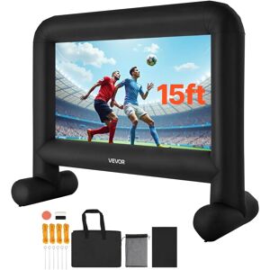 Schermo Cinema Gonfiabile da 15 piedi - Proiettore Portatile 16:9 Schermo Cinema Gonfiabile da 15 piedi - Proiettore Portatile 16:9