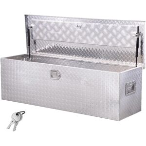 Succebuy Heavy Duty Aluminum Truck Bed Tool Box - Large Capacity, Waterproof & Locking - Silver Succebuy Heavy Duty Aluminum Truck Bed Tool Box - Large Capacity, Waterproof & Locking - Silver