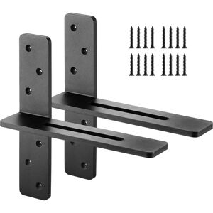 Succebuy Steel T Shelf Brackets - Heavy Duty Supports for Walls Succebuy Steel T Shelf Brackets - Heavy Duty Supports for Walls
