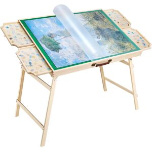 Succebuy Puzzle Table - 1500 Pieces, Adjustable, Foldable Succebuy Puzzle Table - 1500 Pieces, Adjustable, Foldable