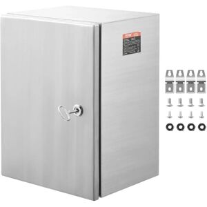 Vevor Armadio Elettrico in Acciaio Inox - IP66, Montaggio a Parete, 40x30x15cm Vevor Armadio Elettrico in Acciaio Inox - IP66, Montaggio a Parete, 40x30x15cm