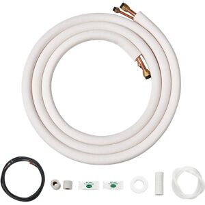 VEVOR Mini Split Line Set - 16FT Copper Pipes & Connection Cables VEVOR Mini Split Line Set - 16FT Copper Pipes & Connection Cables
