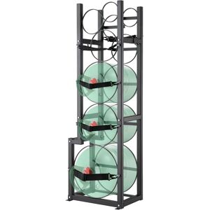 Vevor Tank Rack - 3-tier Cylinder Support Heavy Duty Steel Vevor Tank Rack - 3-tier Cylinder Support Heavy Duty Steel