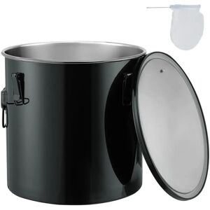 Vevor Rostfritt Stål 10 Gallon Fettbägare - Oljeavhämtningskärl Vevor Rostfritt Stål 10 Gallon Fettbägare - Oljeavhämtningskärl