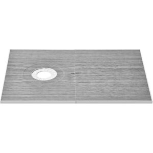 Vevor Shower Tray Kit - 1524x965mm, Center Drain, Waterproof - Shower Tray Kit Vevor Shower Tray Kit - 1524x965mm, Center Drain, Waterproof - Shower Tray Kit